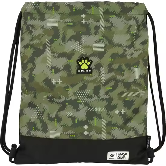 SAFTA SACO PLANO KELME "TRAVEL" - Saco Plano Licencia Oficial - Diseño Elegante - Ideal para Uso Diario - Material Ligero - Cierre de Cordón Ajustable - 1