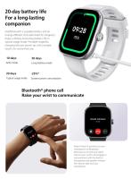 Xiaomi Redmi Watch 4, Bluetooth Xiaomi Redmi Watch 4 Global Edition, Español, Inglés Multilingüe, Reloj Inteligente Resistente al Agua 5ATM, Pantalla AMOLED de 1,97 Pulgadas, Bluetooth, Llamadas de Voz, Batería de 20 Días - details 6
