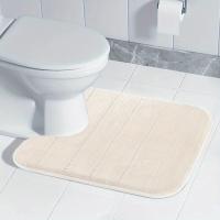 Alfombra De Baño En Forma De U Suelo De Inodoros De Espuma De Memoria Antideslizante Y Super Absorbente Para El Hogar - details 5