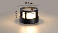 Luz De Paisaje Exterior LED 6W 12W Luz De Columna Jardín Courtyard Impermeable 110V-220V Montaje En Superficie Luz De Pared - details 10