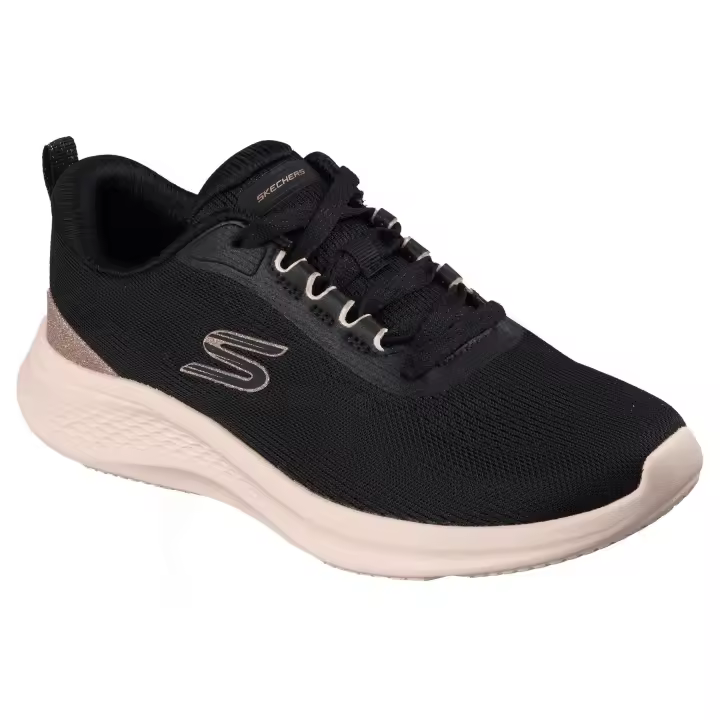 Skechers 150629 BKRG – Zapatilla deportiva casual con ajuste de cordón - 1
