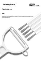 Cepillo Multifuncional Flexible Para Huecos De Copas Y Botellas Con Pincel Suave Herramienta De Limpieza Para La Cocina - details 8