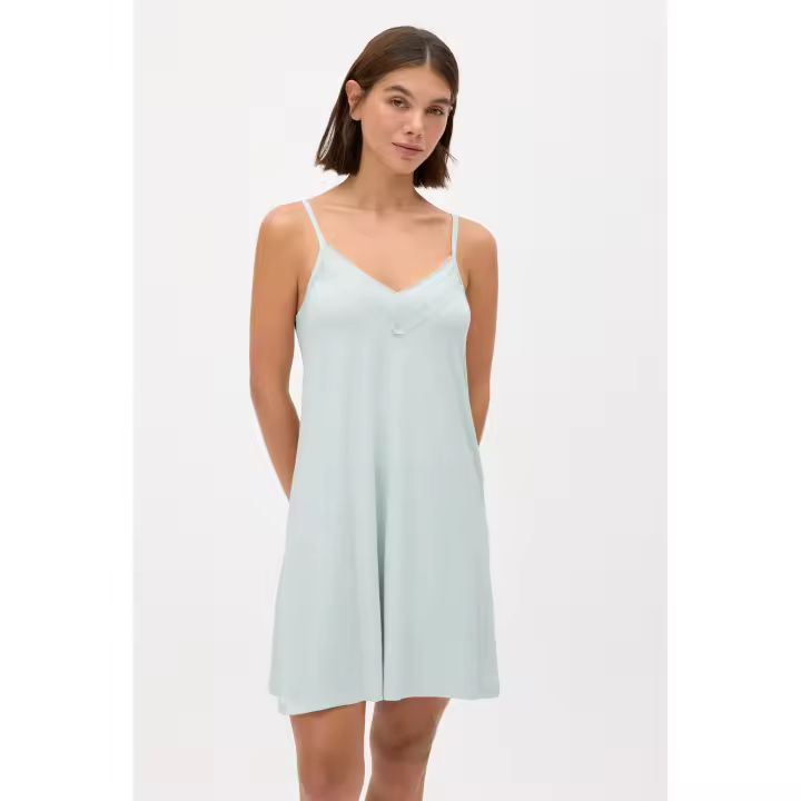 Ysabel Mora - Camisón ligero de tirantes verde - 1