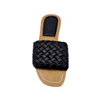 Calzados soraia, Sandalias Planas de Mujer con Punta Cuadrada, Diseño Clásico Tipo Slide, Corte Anatómico en la Empeine, Sandalia Abierta de Verano para Uso Diario, Oficina o Paseo Casual - details 0