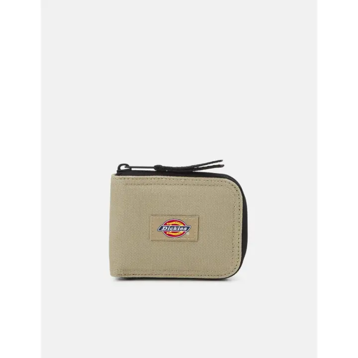 Dickies Cartera Duck Wallet Beige con Cierre de Cremallera - 1