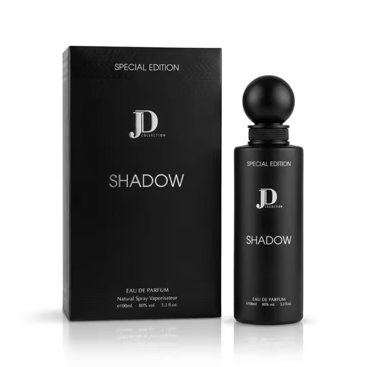 Shadow Special Edition JD Collection. Perfume Eau de Parfum de la familia oriental amaderada misteriosa con notas de vanilina dulce, linalool elegante, limoneno fresco, toques florales de rosa y fondo cálido ambarado 100ml 🚚 Envíos a España 24/48h. - 1