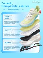 Zapatos De Entrenamiento Para Correr ONEMIX 2025 Para Hombres Y Mujeres Suela Completa Placa De Nylon Transpirables Para Verano Deporte De Verano - details 6