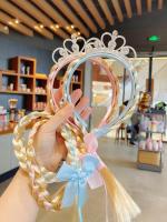 Diadema De Encaje Creativa Para Niñas Diadema De Princesa De Nieve Con Borla Adorno De Cabello Estilo Cosplay Accesorio Para Mujer - details 4