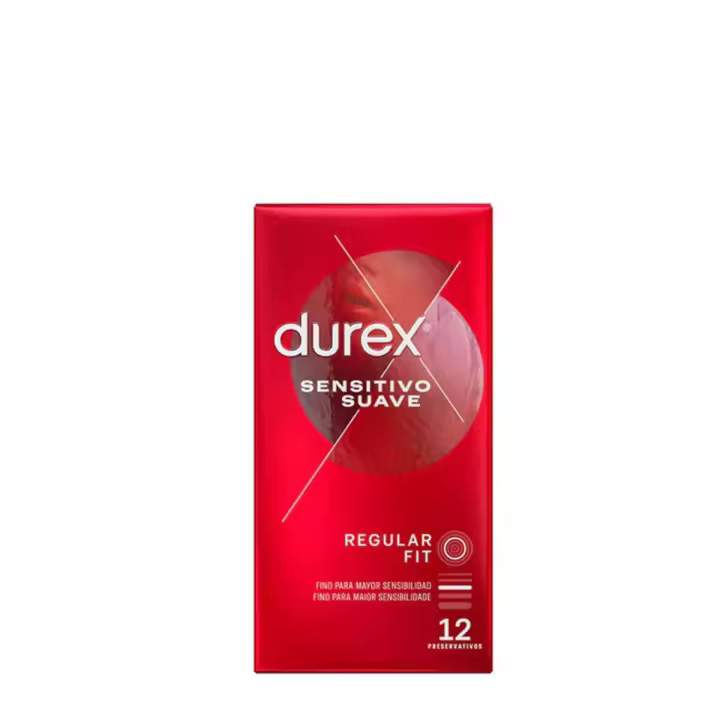Durex preservativos sensitivo suave 12 unidades - 1