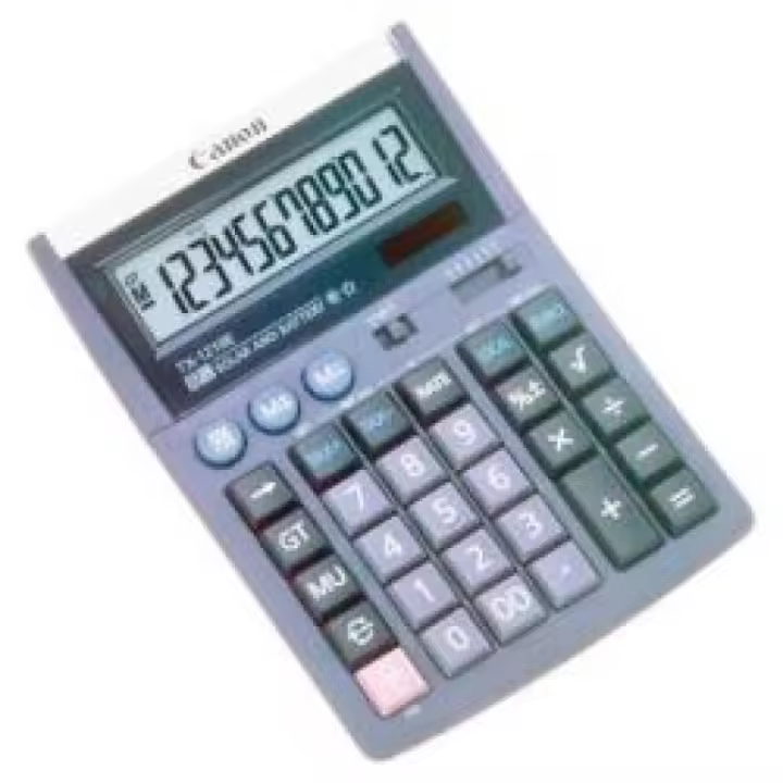 Calculadora tx-1210e canon - 1