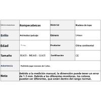Puzzle De Madera Para Adultos Y Niños Juego Interactivo Familiar Entrenador De Cerebro Dificultad Alta En Forma De Animales DIY Crafts - details 5