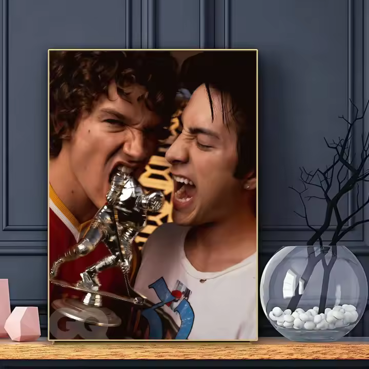 Póster Self Adhesive De Serie De TV 'Amor' Con Tema De Conflito Y Calor Decoración Para Dormitorio Y Sala De Estar Estilo Vintage Regalo Único - 1