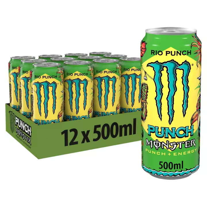 MONSTER RIO PUNCH latas 500ml- Pack 12uds - 1
