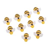 10pcs Miniatura De Abeja En Resina Para Adornos De Joyería De Teléfono DIY Ornamentos De Miniatura Para Jardín De Muñecas - details 4