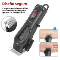 Cortadora De Pelo Cosoul Compacta Con Pantalla LED Ajustable Y Gran Capacidad De Batería Trimmer De Barba Eléctrico - details 4