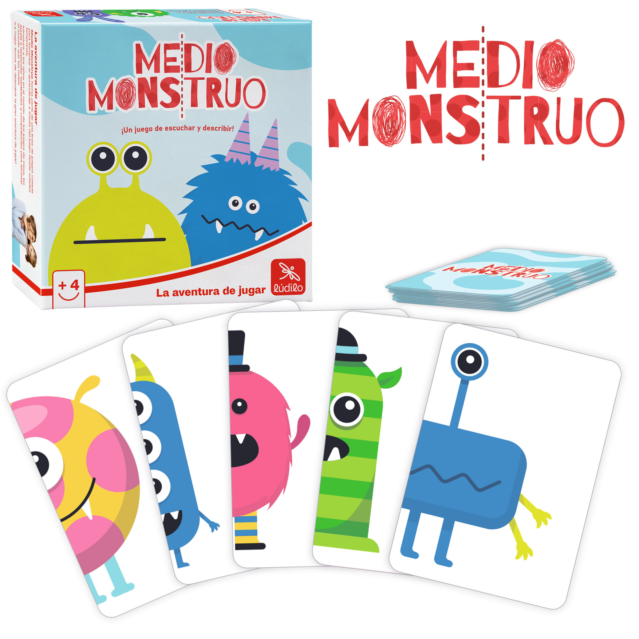 Medio Monstruo | Juegos De Mesa | Juegos Educativos | Juegos Infantiles