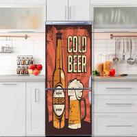 Pegatina Personalizada Para Nevera Decoración De Pared Resistente Al Agua Y Aceite PVC Estilo Moderno Adhesivo Para Hogar Y Habitaciones - details 6