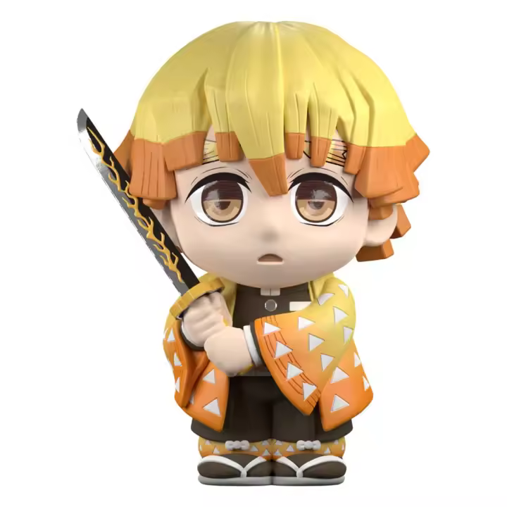 Figura Demon Slayer Zenitsu - Hucha 20 cm - Monogram - 1