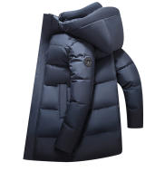 Chaqueta De Plumón De Pato Blanco Para Hombre Chaqueta De Invierno Con Capucha Largo Chaqueta De Plumón De Alta Calidad Tipo De Cierre De Cremallera Estilo Casual - details 19