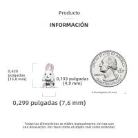 Encantos De Animal Colección Plata Francés Bulldog Gato Mariposa Ladybug Para Pulseras Originales Joyería Hechas a Medida - details 22