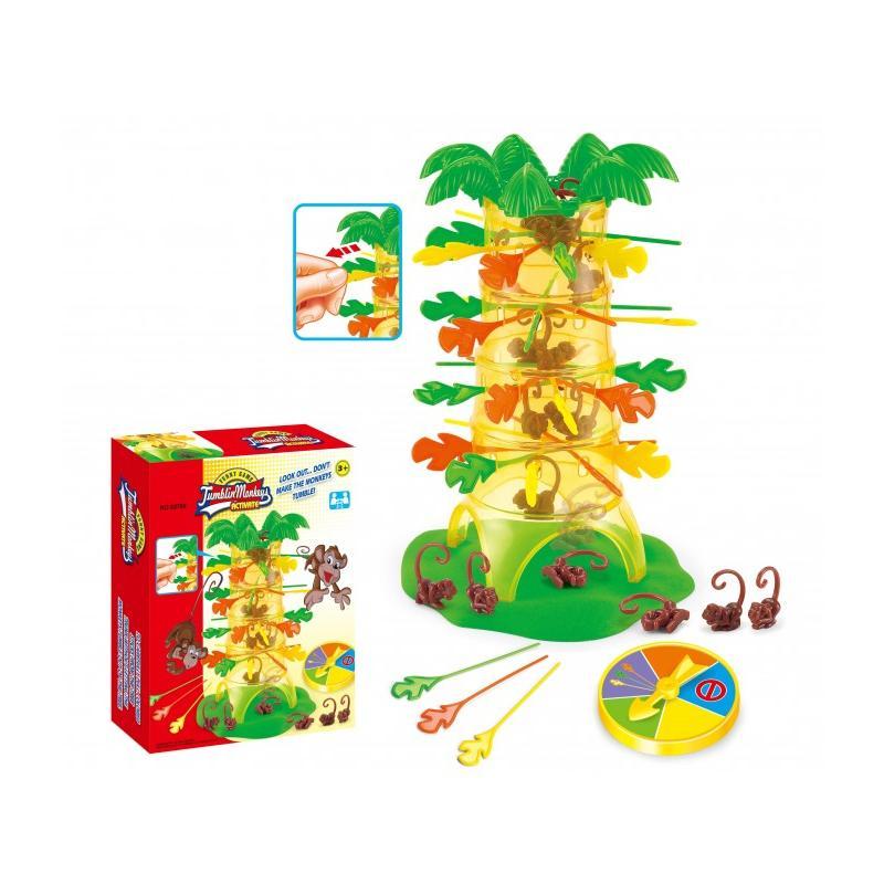 BP Juego de Mesa Monos en el árbol - Habilidad para 2-3 Jugadores