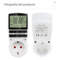 Interruptor De Tiempo Digital Electrónico Programable 12/24 Horas Enchufe De Control De Tiempo Para Cocina Compatible Con EU UK US AU FR Plug 220V - details 11