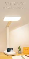 Lámpara De Escritorio LED Táctil Recargable USB Con 3 Niveles De Iluminación Protección Ocular Plegable Para Dormitorio Luz Nocturna De Mesa - details 4