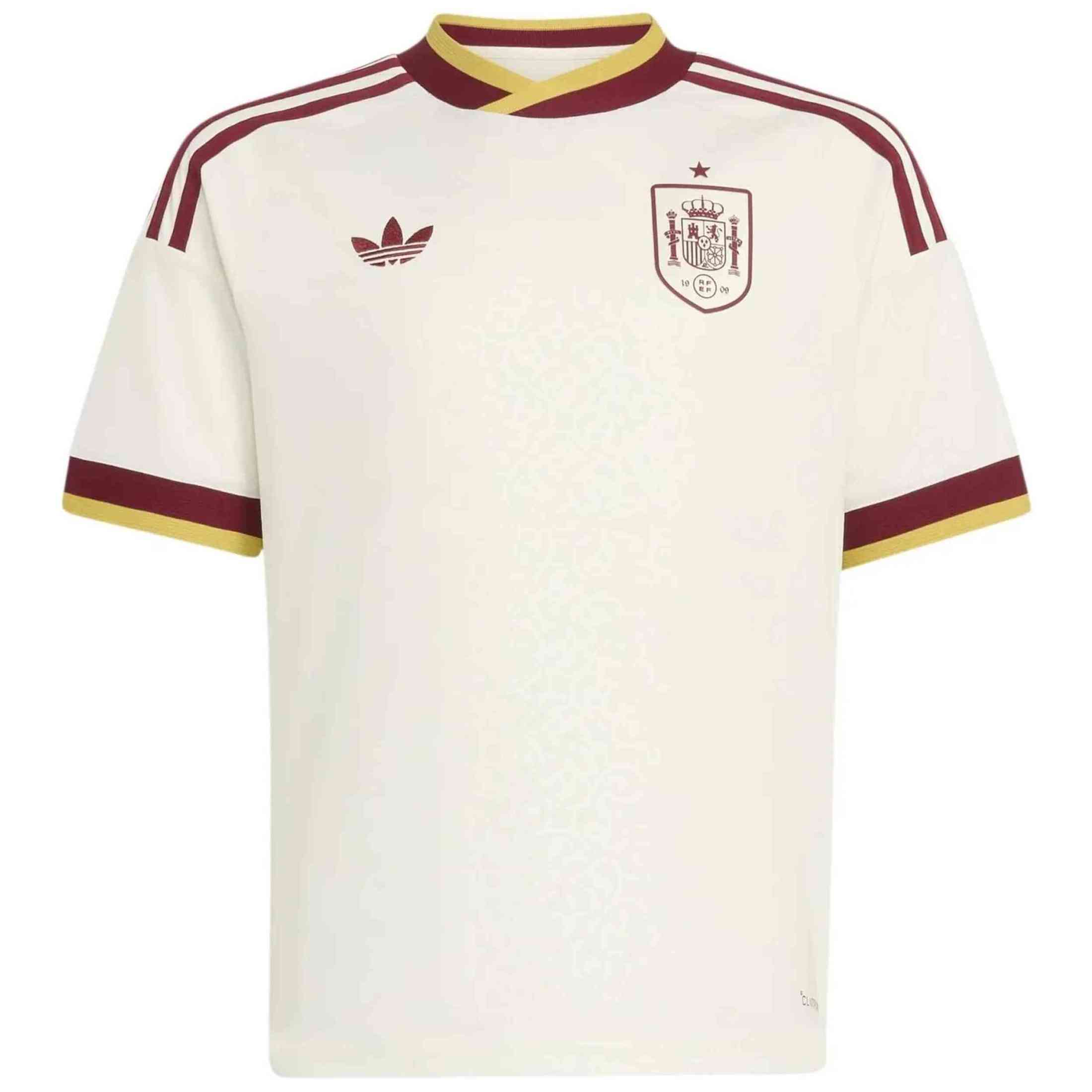 Camiseta De Futbol Adidas modelo JZ5728 RFEF A JSY Y para Niños Unisex en color Blanco
