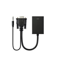 Adaptador De Cable VGA a HDMI Compatible 1080P Splitter De Audio Y Suministro De Energía Para PC Laptop Proyector - details 6