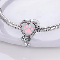 Encantos De Animal Colección Plata Francés Bulldog Gato Mariposa Ladybug Para Pulseras Originales Joyería Hechas a Medida - details 108