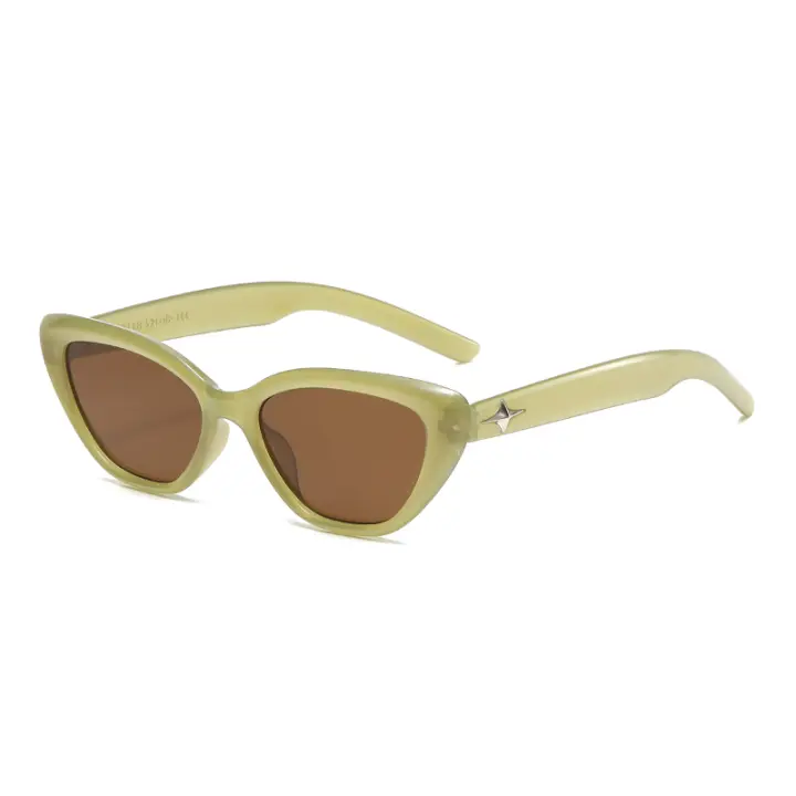 Gafas De Sol Para Mujer Y Hombre Estilo Gato Clásico Diseño De Arroz Protección UV400 Antiguo Moda Gafas De Sol Tendencia - 1