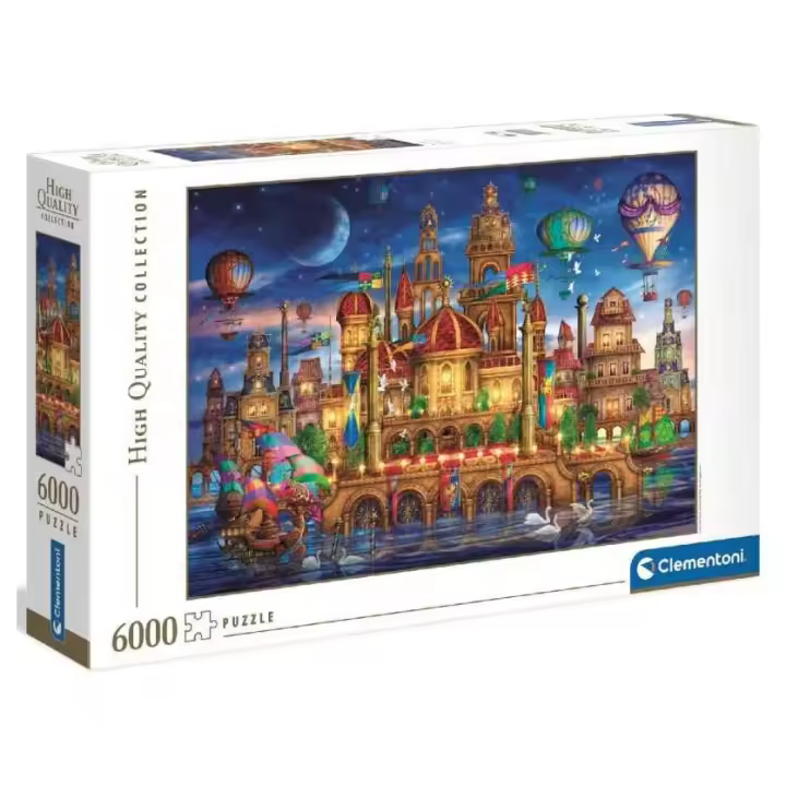Puzzle 6000 piezas Downtown - Centro de ciudad - Clementoni - 1