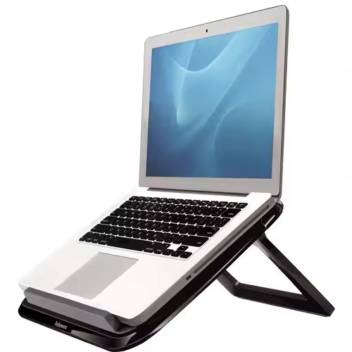 Soporte Elevador para Portátil Fellowes I-Spire Series™ Quick Lift – Ergonómico, 7 Ajustes de Altura, Plegable y Ultra Portátil para Equipos hasta 17" - 1