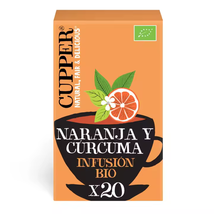 Infusión naranja y cúrcuma Bio Cupper - 1