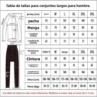 XAMA Ropa Ciclismo De Otoño Para Hombres Camiseta Larga Y Pantalones De MTB Uniforme Deportivo Ciclismo Con Forro GEL Transpirable - details 4