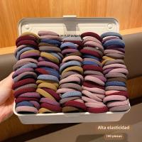 100 Accesorios De Cabello Estilizados Coreanos Con Cinturones Elásticos Duraderos Y De Alta Elasticidad Para Uso Diario - details 1