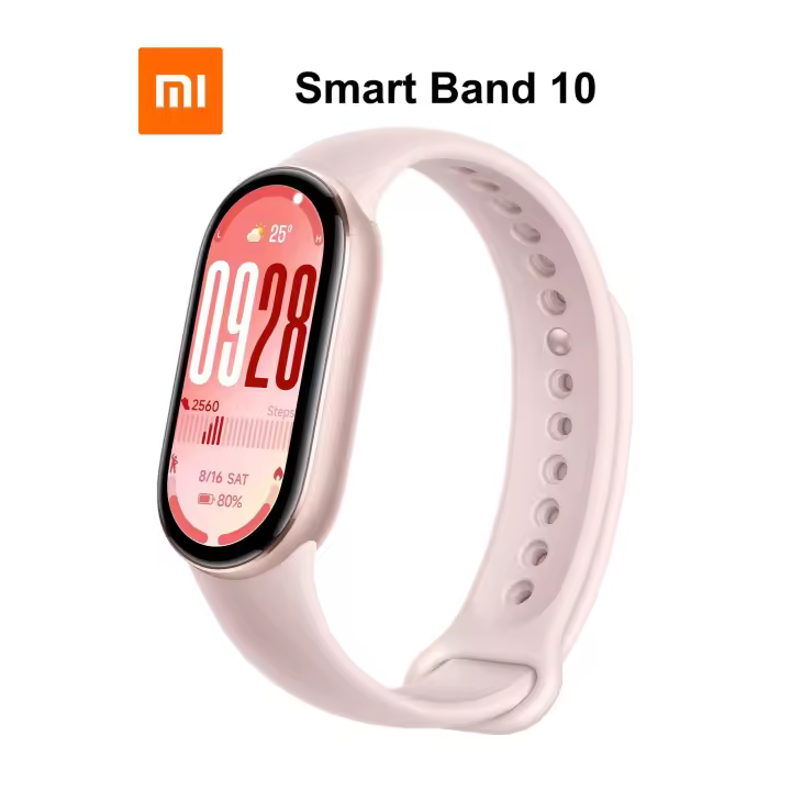 Original Xiaomi Smart Band 10 Global Version Pulsera Actividad. hasta 21 días. 1,72" AMOLED 60 Hz. Rosa (Mistyc Rose) - 1