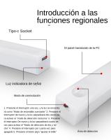 Lámpara Nocturna Inteligente Con Sensor De Movimiento Recargable LED Para Cocina Armario Dormitorio Decoración De Habitación - details 8