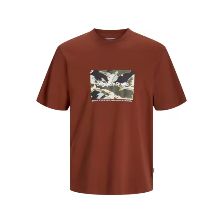 JACK&JONES 12265742 JORVESTERBRO NEWTON BOXFRONT TEE SS BF Hombre Camiseta Top Polo TS 29490 - 1