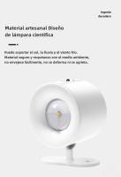 Lámpara De Pared LED Con Control Táctil Doble Cabeza 360 Rotatable 3 Colores Luz Nocturna Inalámbrica Para Dormitorio Luz Diaria Contemporánea Para Cocina Comedor Estudio Baño - details 2