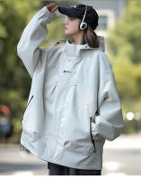 Chaqueta De Senderismo Impermeable Para Mujer Chaqueta Deportiva a Prueba De Viento Con Capucha Chaqueta De Rodeo Y Corrida Al Aire Libre - details 1