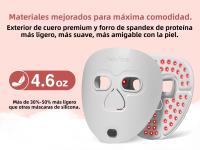 Máquina De Terapia De Luz Azul Hello Face M500S Con Luz Roja 630nm Luz De Infrarrojo 850 Luz Amarilla Luz Morada Para Cuidado De Rostro Y Cuello - details 4