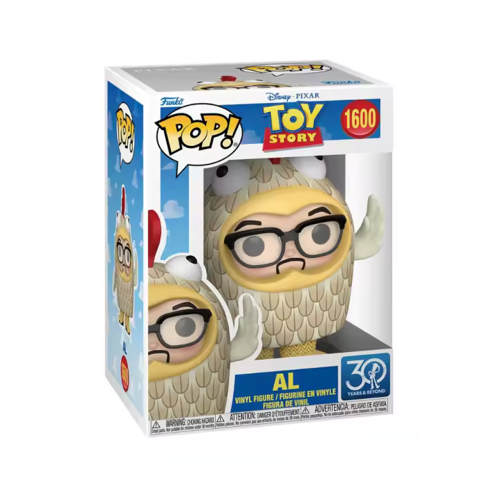 Funko Pop Disney Toy Story 30 Aniversario Al Disfrazado De Pollo 1600 Figura Coleccionable - 1