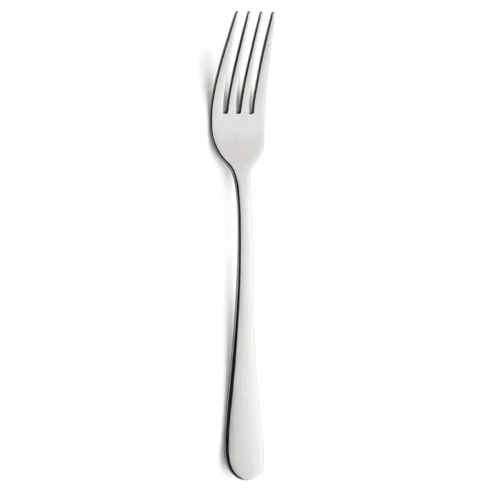 AMEFA AUSTIN Caja 12 Tenedor Mesa Acero Inox 20,7CM-2,5MM Plata Brillo Fácil de limpiar Larga duración - 1