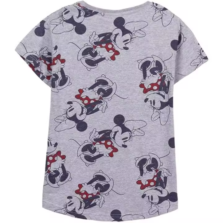 CERDÁ Life'S Little Moments - Camiseta Manga Corta Mujer de Minnie Mouse 100% de Algodón - Licencia Oficial Disney - 1