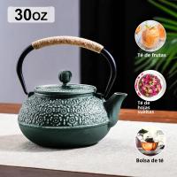 GIANXI Tetera De Hierro Fundido De 900ML Con Patrón De Sakura Kettle De Té Con Strainer Para Café Y Agua Juego De Cocina - details 1