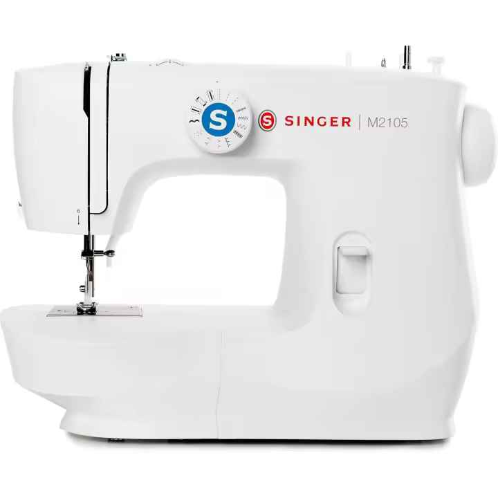Singer Máquina de Coser M2105, Portátil, 8 Puntadas, Blanca - 1