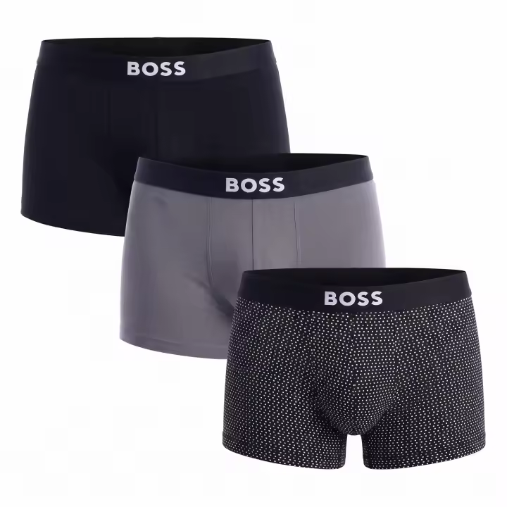 Hugo Boss-Pack 3 Bóxer Hombre de Algodón Orgánico 50549832 - 1