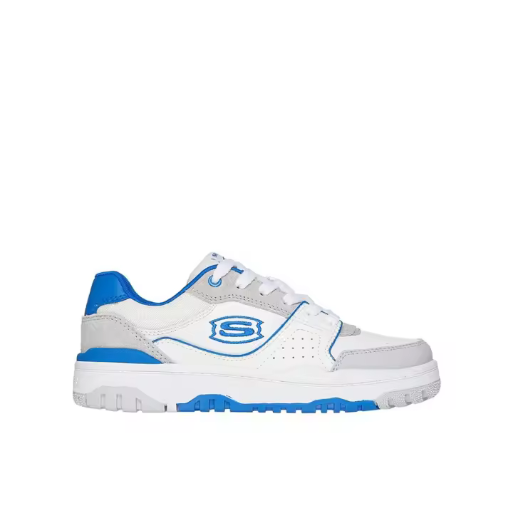 Skechers SKX-228 Zapatillas para niño blancas en sintético y textil 83601 - 1
