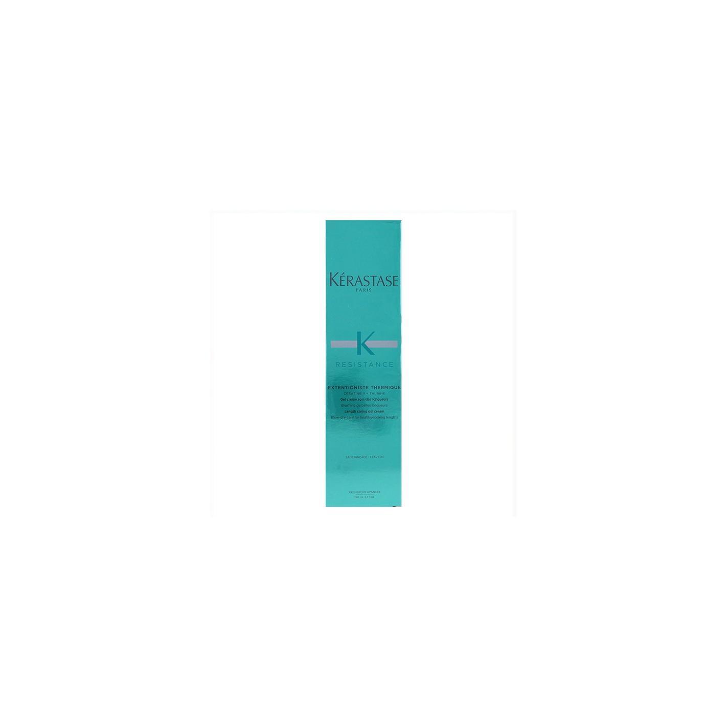 Kerastase Resist Extentioniste Thermique 150 Ml, protector Térmico En Gel Crema Que Ayuda A Proteger El Pelo Largo De Las Agresiones De Herramientas De Calor.